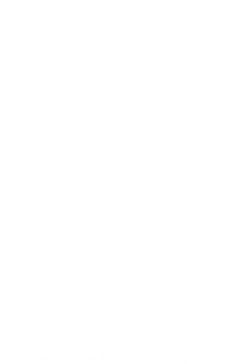 Stockholms Hamnkvarter Logotyp Primär Vit