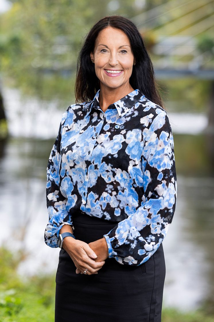 Marith Hesse, (M), kommunstyrelsens ordförande i Partille