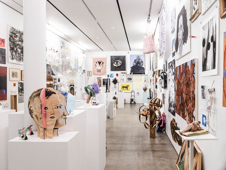 Stuff It, installationsvy, Bonniers Konsthall, 2023
