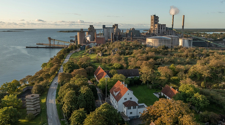 Cementfabriken i Slite