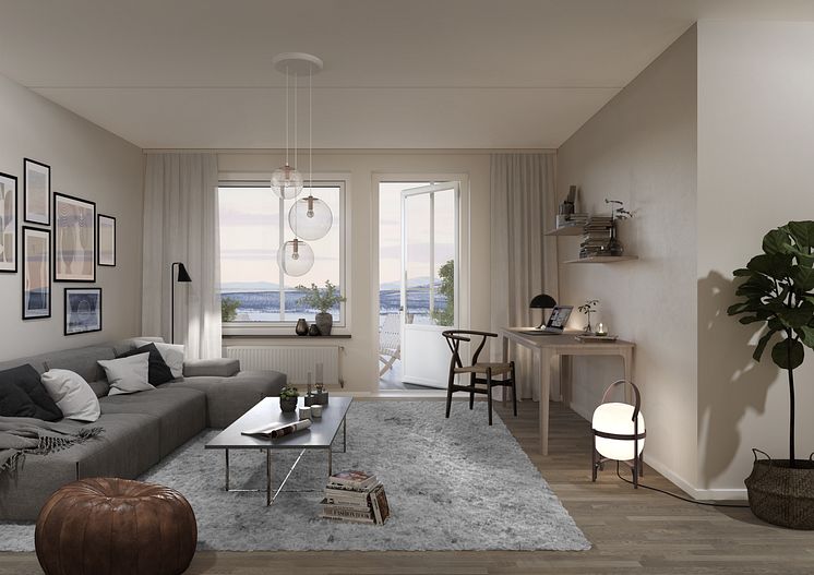 Brf Fjällvyn, Kiruna, Riksbyggen