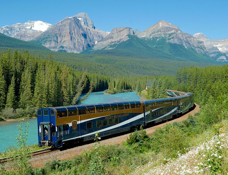 Rocky Mountaineer - tågresa i Kanadas Rocky Mountains
