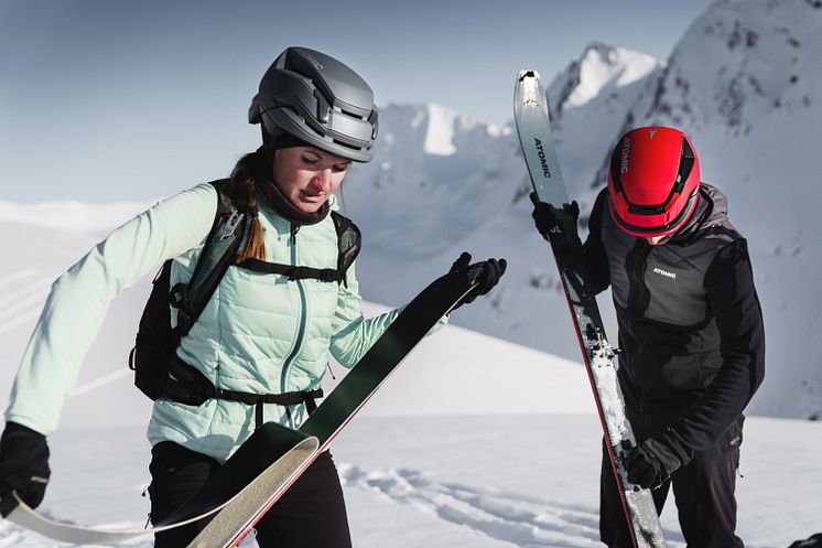 A SKI TOURING HELMET THAT CAN DO IT ALL Atomic Skiing