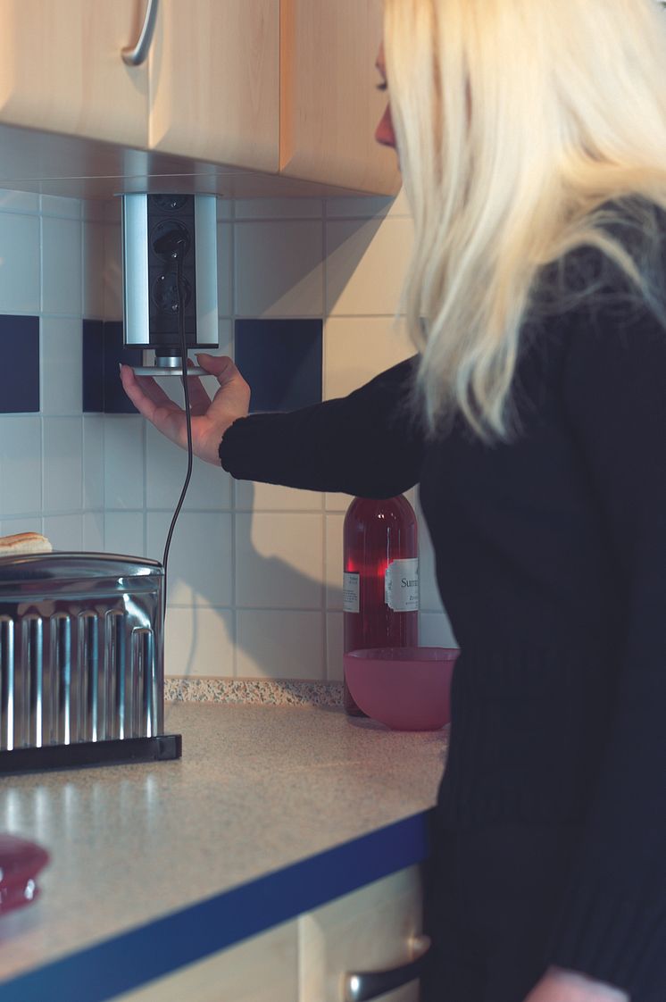 Hager Bordsmodul Pop-up - G7045 i överskåp