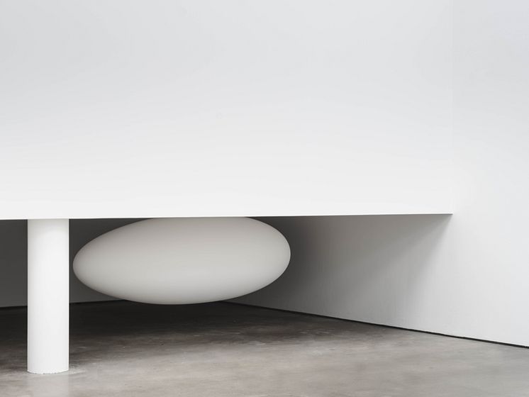 Tarik Kiwsanson, installationsvy Becoming, Bonniers Konsthall, 2023.