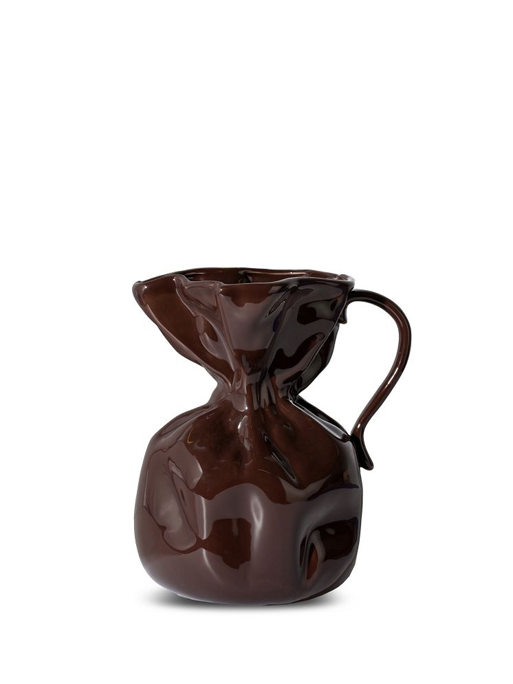 Byon AW25 produktbilder - Vase Crumple brown