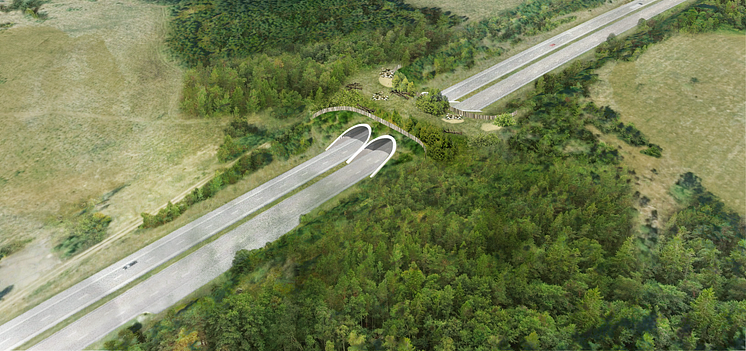 Tyréns hjälper landskapet över Hallandsåsen