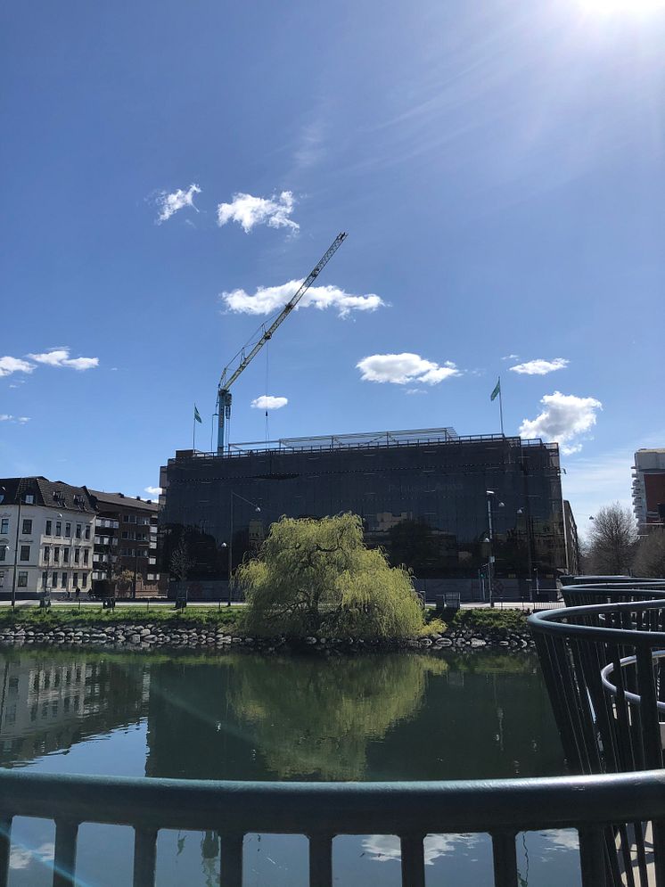 P-huset Anna, exteriör