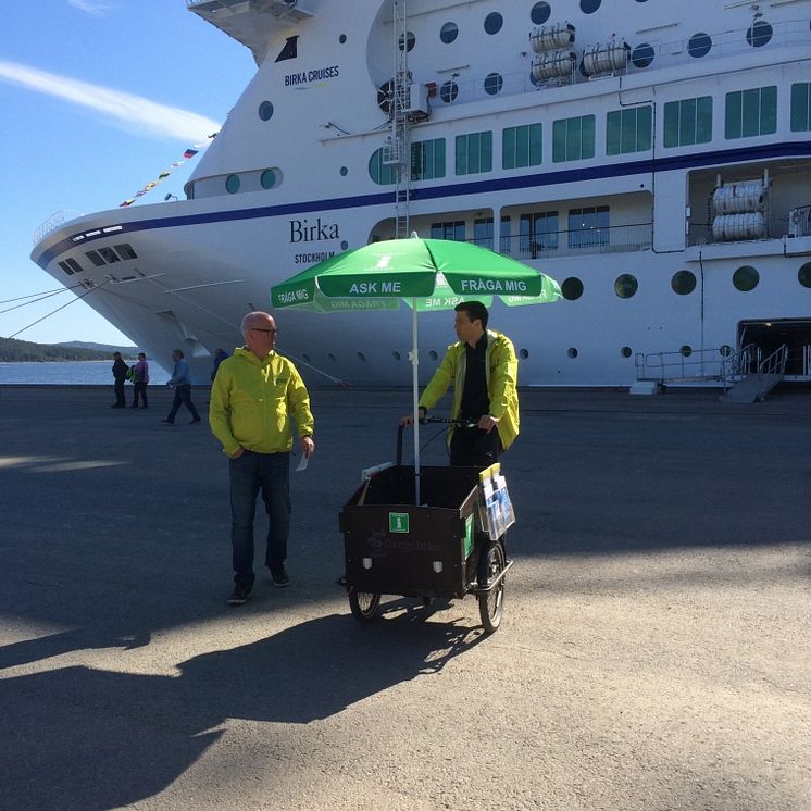 Höga Kusten Turistservice vid Birka Cruises