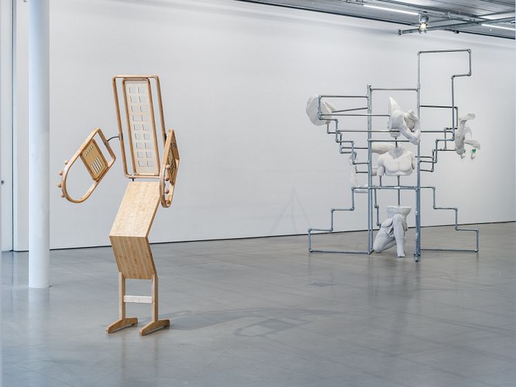 Installationsvy, Maria Bonnier Dahlins Stiftelses stipendiater Anastasia Savinova & Erik Thörnqvist