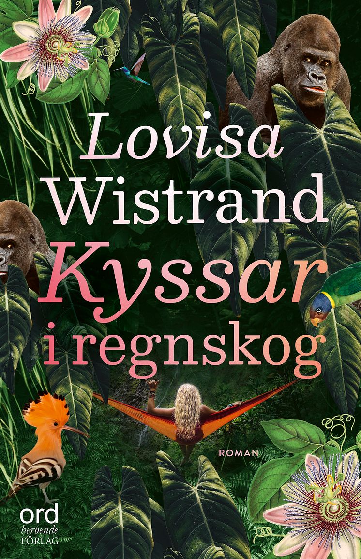 Kyssar i regnskog, framsida
