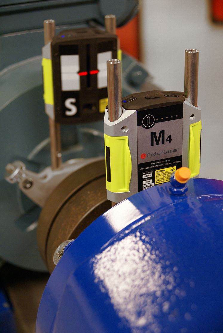 High tech sensor units for the Fixturlaser GO Pro
