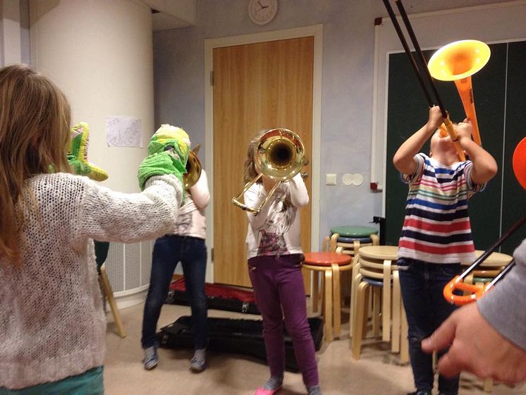 Kulturverkstad med Kulturskolan Vallentuna