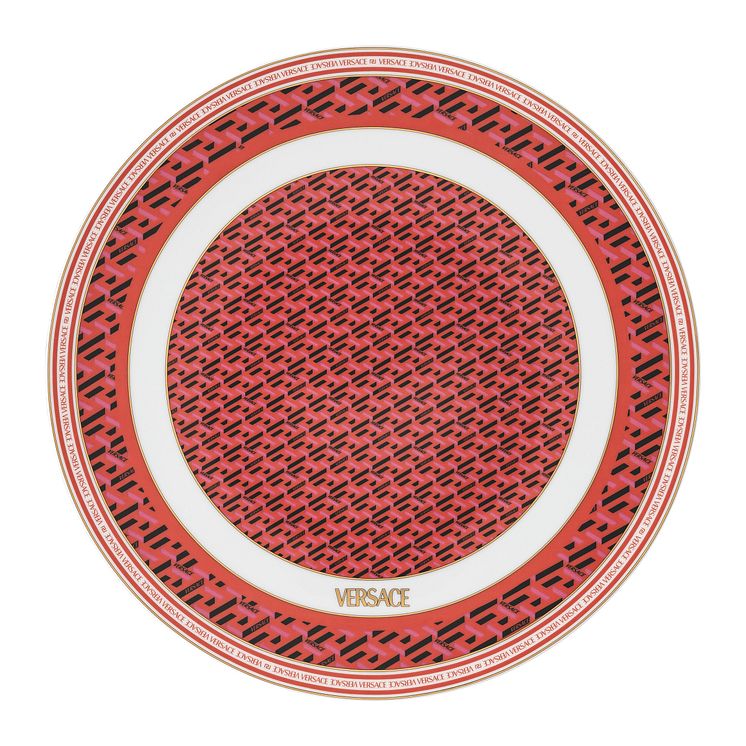 RmV_La_Greca_Signature_Red_Service_plate_33_cm