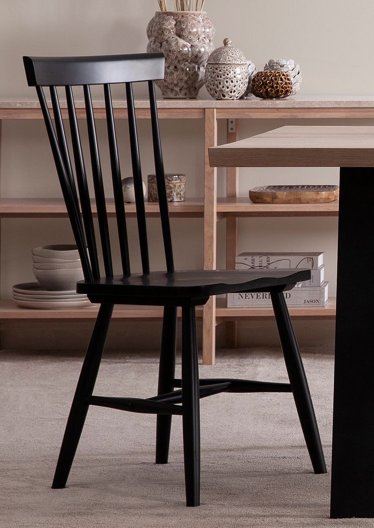 Granhult pinnstol svart 3725HK miljö 2023 1