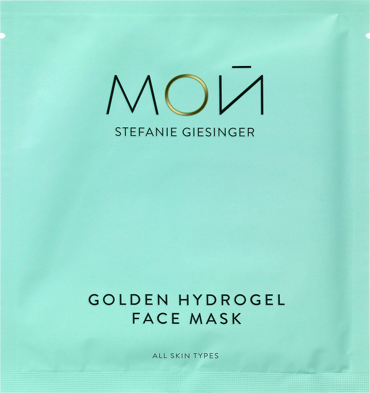 MOЙ Golden Hydrogel Face Mask