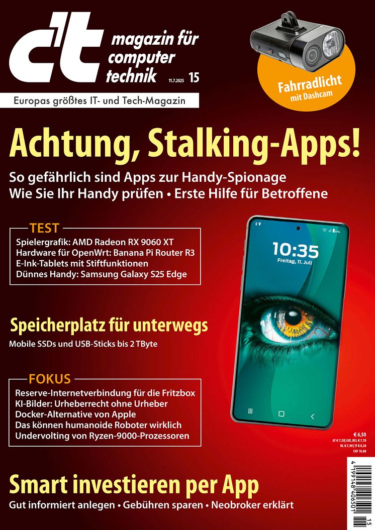 Cover c’t 15/2025