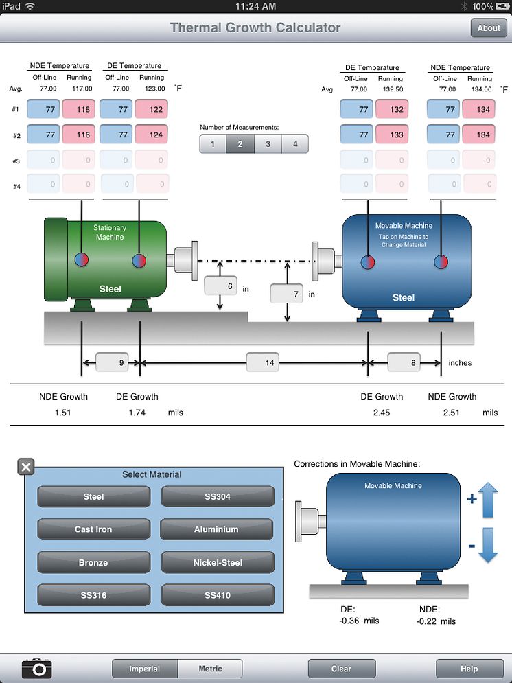 Therm Align - Calculator