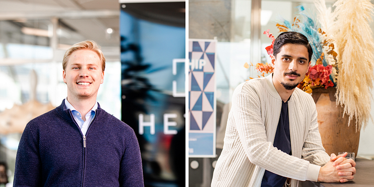 Jacob Petersson & Nazih Hazime, grundare av Foodtel