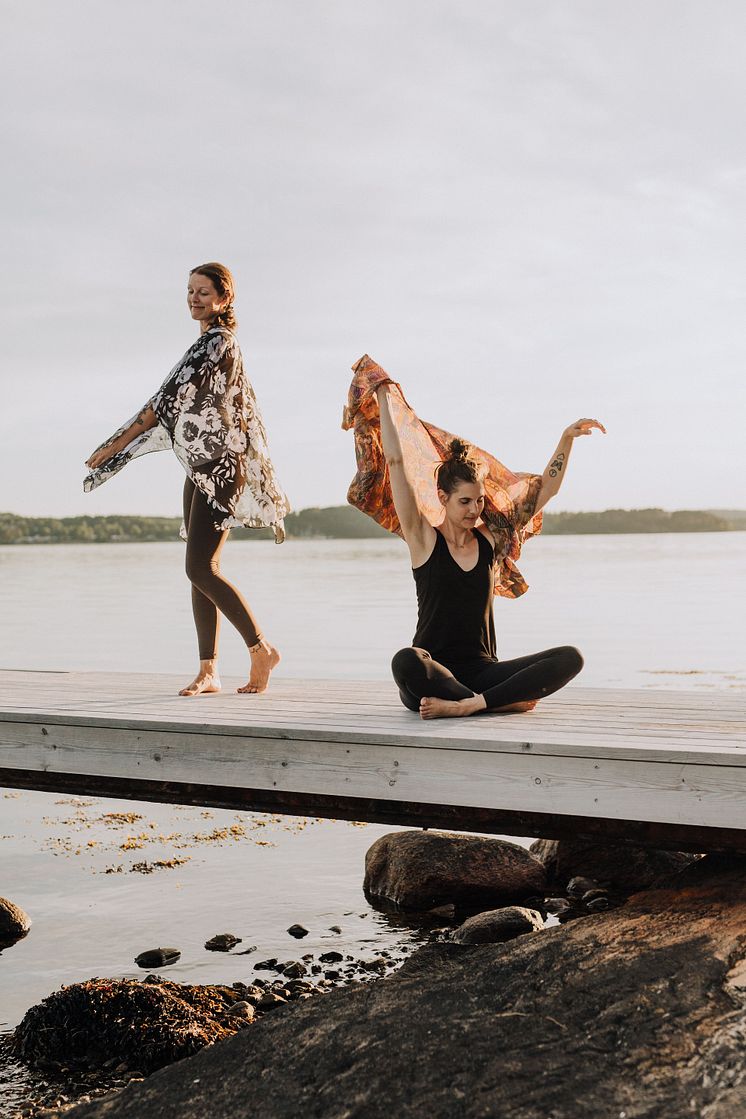 Jennie Wadsten Sharma och Johanna Alvin 