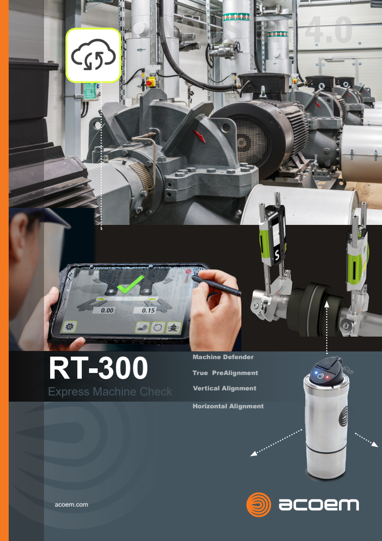 RT-300: A Predictive Maintenance Solution for Shaft Alignment & Machine Diagnostics