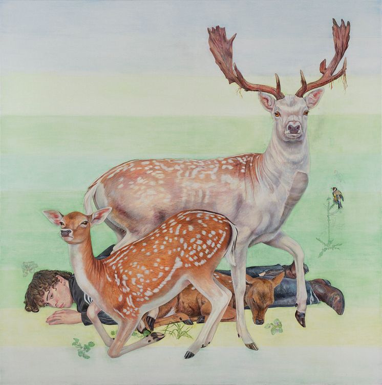 Martina Müntzing Händelsehorisont (Event horizon) 2024 Oil on canvas 205 x 205 cm.jpg