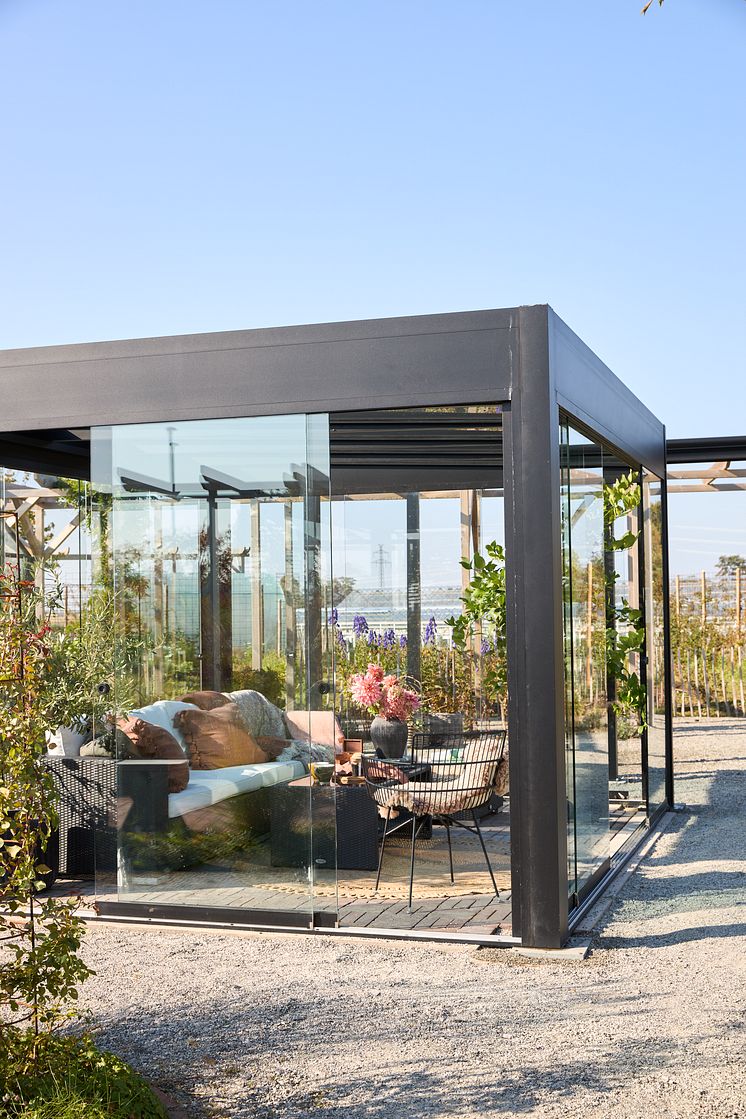 Starcube - Modern och elegant konstruktion med glastak.