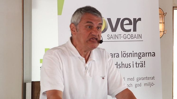Johnny Kellner på ISOVERs seminarium i Almedalen 2016