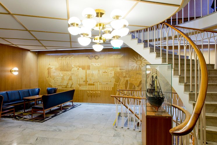 Säffle Stadshus, 1954. Arkitekt Nils Einar Eriksson.