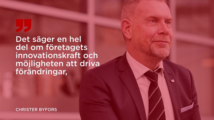 Christer Byfors ny VD för Canon i Sverige.