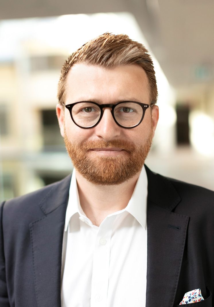 Rasmus Edlund, affärs- och projektutvecklare på Riksbyggen
