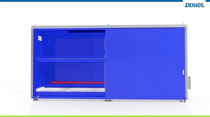 Isolerad miljöcontainer
