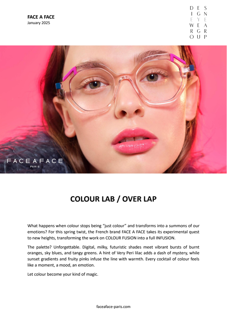 FACE A FACE - COLOUR LAB / OVER LAP