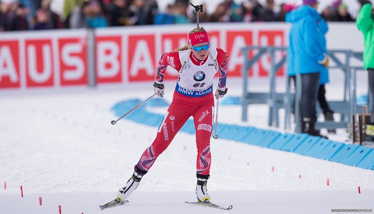 Kaia Wøien Nicolaisen, world cup Canmore, 2016