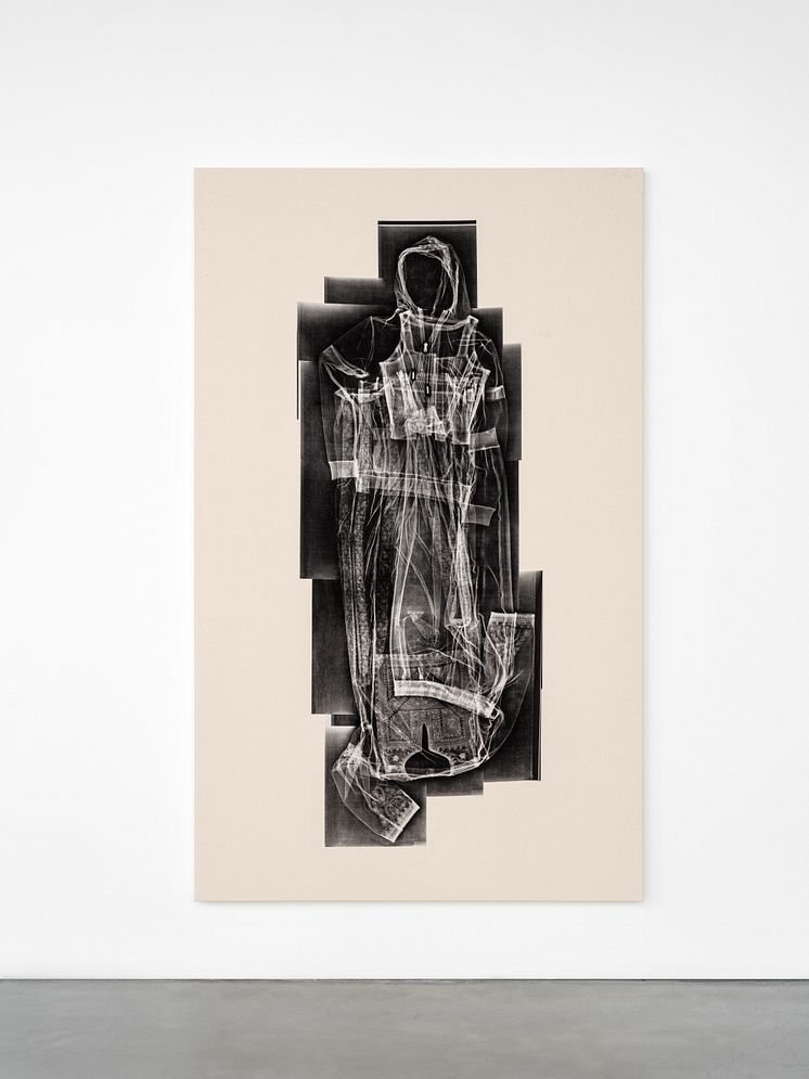 Tarik Kiwsanson, installationsvy Becoming, Bonniers Konsthall, 2023.