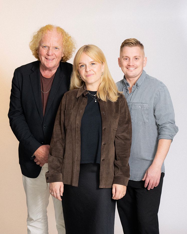 Staffan Götestam, Josefine Götestam & Adam Portnoff  - pressbild