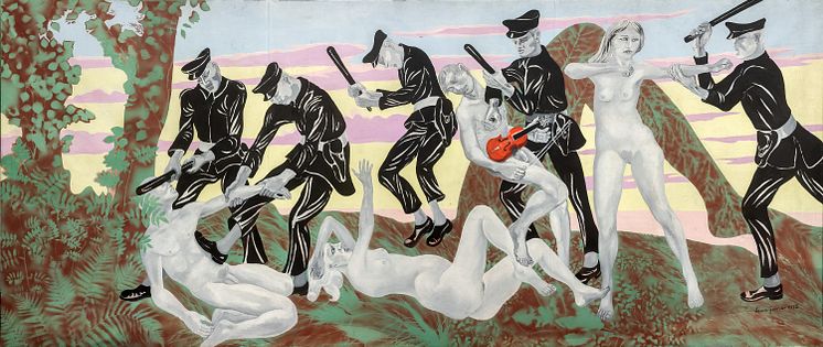 Laurie Grundt, Hippie Politi, 1972.