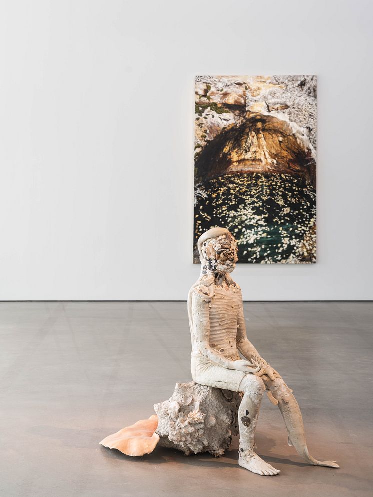 Sara-Vide Ericson och Tilda Lovell, installationsvy Bonniers Konsthall, 2023.