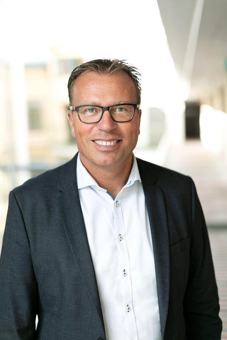 Martin Linsten, affärsområdeschef för Riksbyggen Bostad i Bohus-Vänern