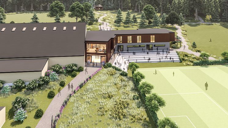 1_Det nye Fælleshus med velkomstområdet for Hærvejens start og stopsted i Øster Hornum bliver i forbindelse med Øster Hornum Hallen og “Friluftscenter Katbakken.jpeg