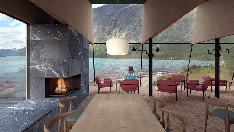 Gjende Information Center, Valdresflye  - Photo - Knut Hjeltnes Architects