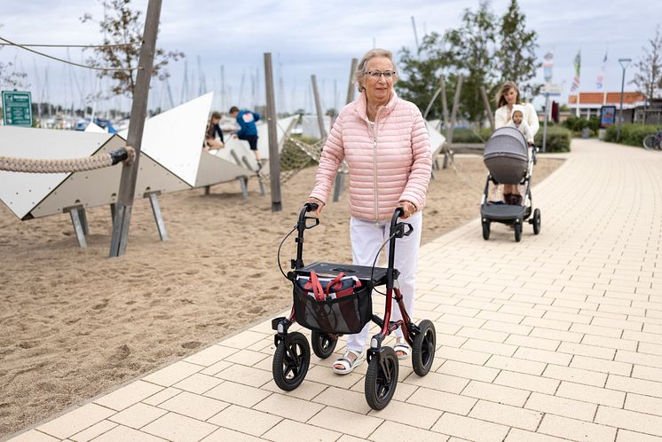 Barriefreiheit Yachthafenpromenade