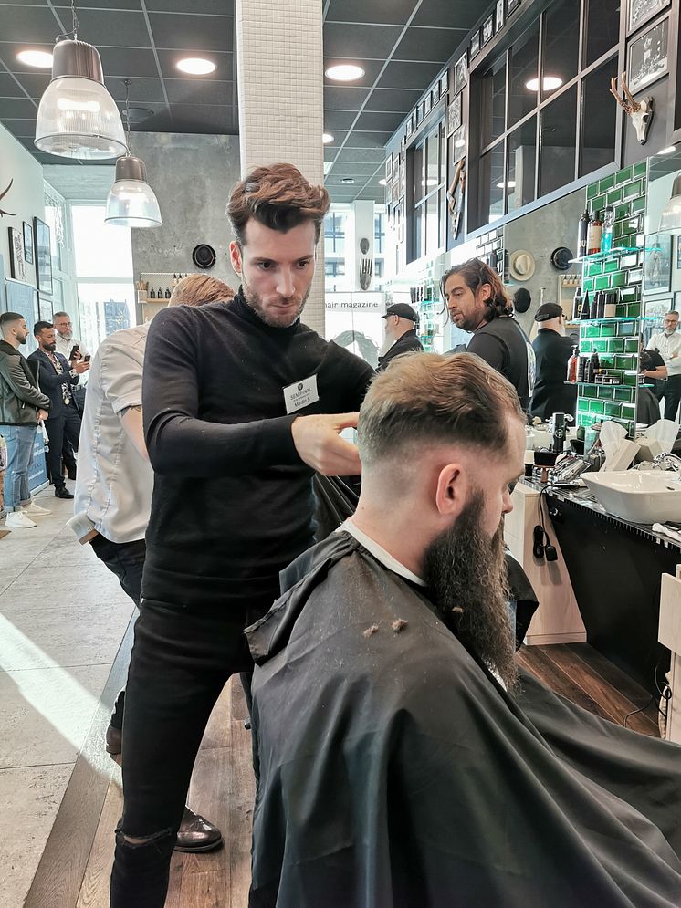 Mardin Said, CXI Barbershop, Karlskrona