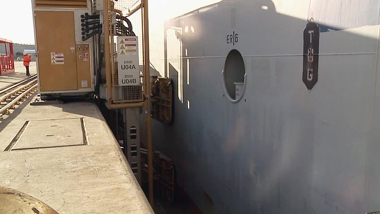 MoorMaster™ automated mooring at a container handling application