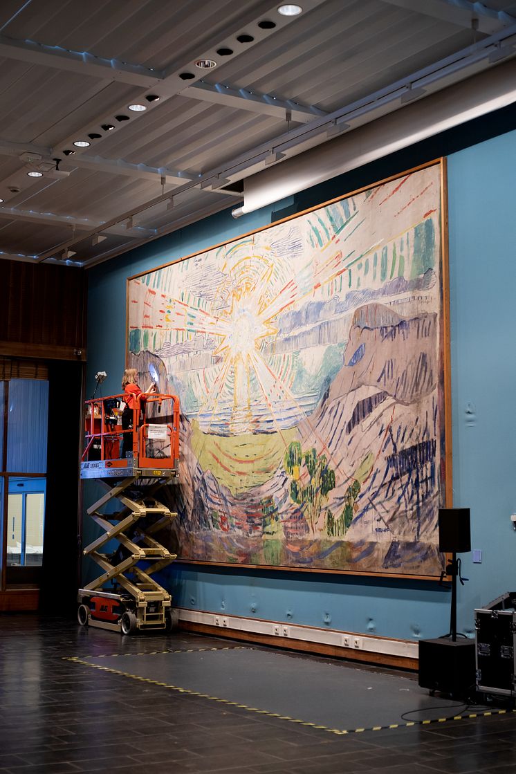 Edvard's Munch artwork being moved to the new museum this week