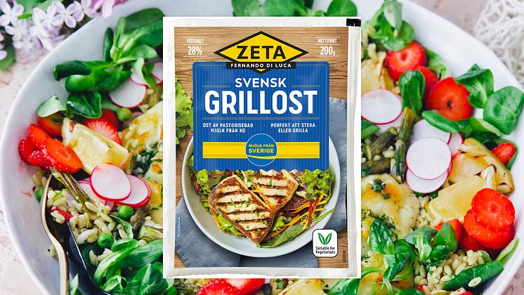 Zeta svensk grillost, Mjölk från Sverige