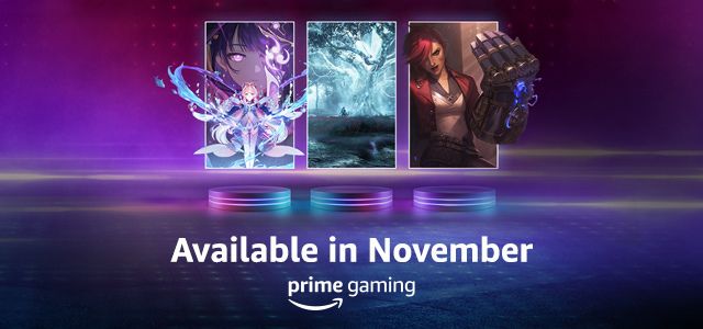 Prime Gaming - Available in November