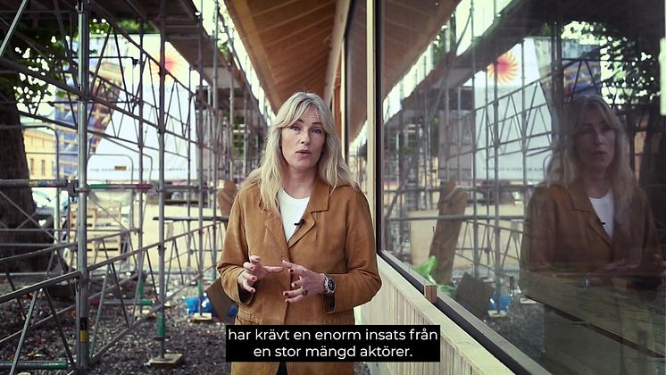 Wisdome Stockholm –visualiseringsteknik i världsklass i ett arkitektoniskt mästerverk av trä.