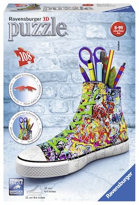 Ravensburger - Graffiti Sneaker 3D Puzzle