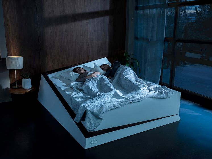 Spurhalte-Bett